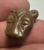 Picture of ANCIENT EGYPT. NEW KINGDOM  STONE LION'S HEAD AMULET. 1400 - 1200 B.C