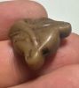 Picture of ANCIENT EGYPT. NEW KINGDOM  STONE LION'S HEAD AMULET. 1400 - 1200 B.C