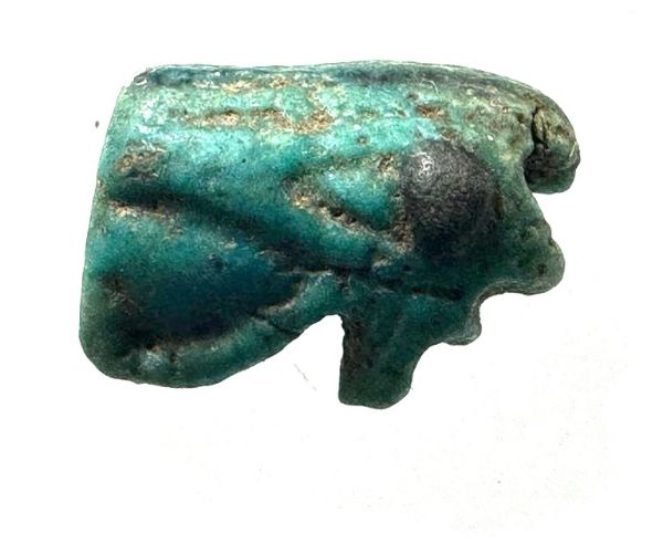 Picture of ANCIENT EGYPT. FAIENCE EYE OF HORUS AMULET 600 -300 B.C