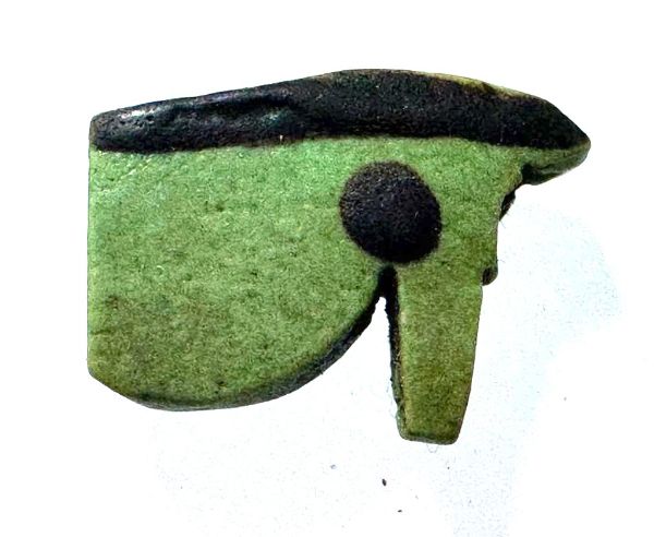 Picture of ANCIENT EGYPT. FAIENCE EYE OF HORUS AMULET 600 -300 B.C