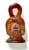 Picture of ANCIENT EGYPT. CARNELIAN STONE TYET (ISIS KNOT)  AMULET / PENDANT. WITH THE NAME OF THUTMOSES III  . 1400 - 1300  B.C 