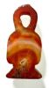 Picture of ANCIENT EGYPT. CARNELIAN STONE TYET (ISIS KNOT)  AMULET / PENDANT. WITH THE NAME OF THUTMOSES III  . 1400 - 1300  B.C 