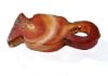 Picture of ANCIENT EGYPT. CARNELIAN STONE TYET (ISIS KNOT)  AMULET / PENDANT. WITH THE NAME OF THUTMOSES III  . 1400 - 1300  B.C 