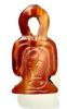 Picture of ANCIENT EGYPT. CARNELIAN STONE TYET (ISIS KNOT)  AMULET / PENDANT. WITH THE NAME OF  AMENHOTEP III    . 1400 - 1300  B.C - NEW KINGDOM