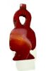 Picture of ANCIENT EGYPT. CARNELIAN STONE TYET (ISIS KNOT)  AMULET / PENDANT. WITH THE NAME OF  RAMESSES II    . 1400 - 1300  B.C - NEW KINGDOM