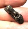 Picture of ANCIENT EGYPT. NEW KINGDOM SOLID SILVER RECLINING LION  AMULET. 1250 B.C 