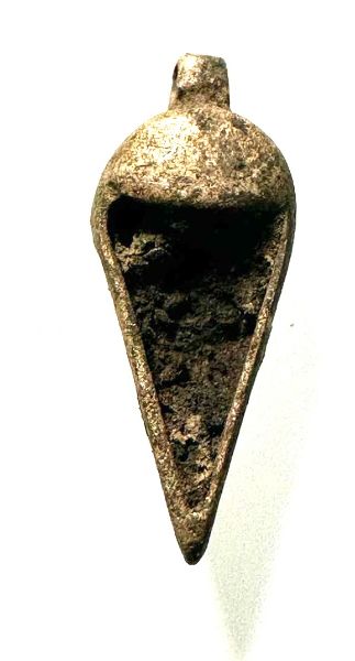 Picture of ANCIENT EGYPT. NEW KINGDOM  SILVER PENDANT  AMULET. 1250 B.C 