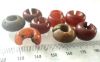 Picture of ANCIENT EGYPT. STONE HAIR RINGS .     . 1400 - 1300  B.C - NEW KINGDOM
