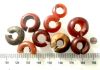 Picture of ANCIENT EGYPT. STONE HAIR RINGS .     . 1400 - 1300  B.C - NEW KINGDOM