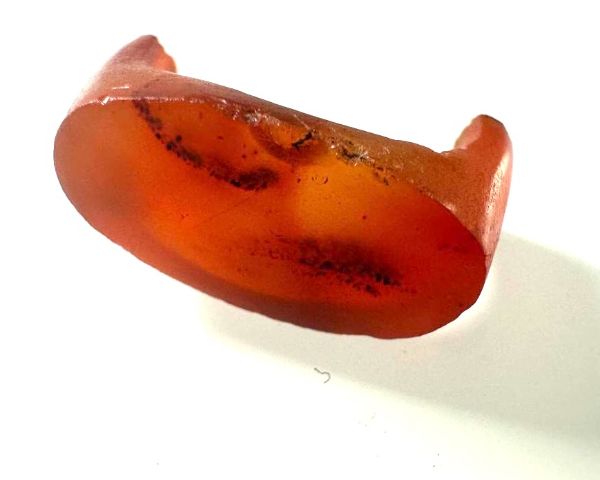 Picture of ANCIENT EGYPT. NEW KINGDOM CARNELIAN STONE RING FRAGMENT. 1250 B.C