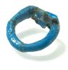 Picture of ANCIENT EGYPT.  FAIENCE RING. AMARNA. TIME OF KING TUTANKHAMUN. 1340 B.C .  EYE OF HORUS