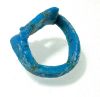 Picture of ANCIENT EGYPT.  FAIENCE RING. AMARNA. TIME OF KING TUTANKHAMUN. 1340 B.C .  EYE OF HORUS