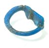 Picture of ANCIENT EGYPT.  FAIENCE RING. AMARNA. TIME OF KING TUTANKHAMUN. 1340 B.C .  EYE OF HORUS