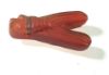 Picture of  ANCIENT EGYPT . CARNELIAN STONE FLY  AMULET. 1400 - 1200 B.C  NEW KINGDOM