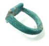 Picture of ANCIENT EGYPT.  FAIENCE RING. AMARNA. TIME OF KING TUTANKHAMUN. 1340 B.C .  EYE OF HORUS