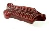 Picture of ANCIENT EGYPT. CARNELIAN STONE DOUBLE FEATHER "SHUTY" AMULET .   13 CENTURY B.C - NEW KINGDOM