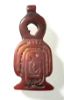 Picture of ANCIENT EGYPT. CARNELIAN STONE TYET (ISIS KNOT)  AMULET / PENDANT. WITH THE NAME OF  AMENHOTEP III    . 1400 - 1300  B.C - NEW KINGDOM