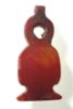 Picture of ANCIENT EGYPT. CARNELIAN STONE TYET (ISIS KNOT)  AMULET / PENDANT. WITH THE NAME OF  AMENHOTEP III    . 1400 - 1300  B.C - NEW KINGDOM