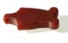 Picture of ANCIENT EGYPT. CARNELIAN STONE DOUBLE FEATHER "SHUTY" AMULET .   13 CENTURY B.C - NEW KINGDOM