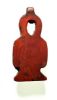 Picture of ANCIENT EGYPT. CARNELIAN STONE TYET (ISIS KNOT)  AMULET / PENDANT. WITH THE NAME OF THUTMOSES III  . 1400 - 1300  B.C - NEW KINGDOM