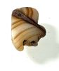 Picture of  ANCIENT EGYPT . AGATE STONE EYE OF HORUS  AMULET. 1400 - 1200 B.C  NEW KINGDOM