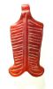 Picture of ANCIENT EGYPT. CARNELIAN STONE DOUBLE FEATHER "SHUTY" AMULET .   13 CENTURY B.C - NEW KINGDOM