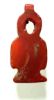 Picture of ANCIENT EGYPT. CARNELIAN STONE TYET (ISIS KNOT)  AMULET / PENDANT. WITH THE NAME OF  AMENHOTEP III.  . 1400 - 1300  B.C - NEW KINGDOM