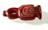 Picture of ANCIENT EGYPT. CARNELIAN STONE TYET (ISIS KNOT)  AMULET / PENDANT. WITH THE NAME OF  AMENHOTEP III.  . 1400 - 1300  B.C - NEW KINGDOM