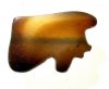 Picture of ANCIENT EGYPT . AGATE STONE EYE OF HORUS  AMULET. 1400 - 1200 B.C  NEW KINGDOM