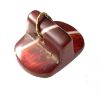 Picture of  ANCIENT EGYPT CARNELIAN SEAL AMULET WITH IT'S GOLD RING. 1250 B.C