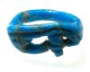 Picture of ANCIENT EGYPT.  FAIENCE RING. AMARNA. TIME OF KING TUTANKHAMUN. 1340 B.C .  EYE OF HORUS