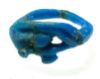 Picture of ANCIENT EGYPT.  FAIENCE RING. AMARNA. TIME OF KING TUTANKHAMUN. 1340 B.C .  EYE OF HORUS