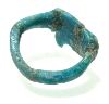 Picture of ANCIENT EGYPT.  FAIENCE RING. AMARNA. TIME OF KING TUTANKHAMUN. 1340 B.C .  EYE OF HORUS