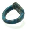 Picture of ANCIENT EGYPT.  FAIENCE RING. AMARNA. TIME OF KING TUTANKHAMUN. 1340 B.C .  EYE OF HORUS