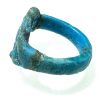 Picture of ANCIENT EGYPT.  FAIENCE RING. AMARNA. TIME OF KING TUTANKHAMUN. 1340 B.C .  EYE OF HORUS