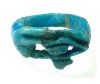 Picture of ANCIENT EGYPT.  FAIENCE RING. AMARNA. TIME OF KING TUTANKHAMUN. 1340 B.C .  EYE OF HORUS