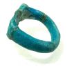 Picture of ANCIENT EGYPT.  FAIENCE RING. AMARNA. TIME OF KING TUTANKHAMUN. 1340 B.C .  EYE OF HORUS