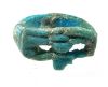 Picture of ANCIENT EGYPT.  FAIENCE RING. AMARNA. TIME OF KING TUTANKHAMUN. 1340 B.C .  EYE OF HORUS