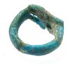 Picture of ANCIENT EGYPT.  FAIENCE RING. AMARNA. TIME OF KING TUTANKHAMUN. 1340 B.C .  EYE OF HORUS