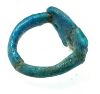 Picture of ANCIENT EGYPT.  FAIENCE RING. AMARNA. TIME OF KING TUTANKHAMUN. 1340 B.C .  EYE OF HORUS