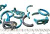 Picture of ANCIENT EGYPT.  LOT OF FAIENCE RINGS. AMARNA. TIME OF KING TUTANKHAMUN. 1340 B.C .