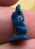 Picture of ANCIENT EGYPT.  FAIENCE CAT AMULET. 600 - 300 B.C .