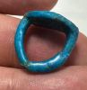 Picture of ANCIENT EGYPT.  FAIENCE RING. AMARNA. TIME OF KING TUTANKHAMUN. 1340 B.C .