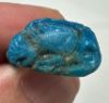 Picture of ANCIENT EGYPT.  FAIENCE RING. AMARNA. TIME OF KING TUTANKHAMUN. 1340 B.C .  FISH