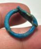 Picture of ANCIENT EGYPT.  FAIENCE RING. AMARNA. TIME OF KING TUTANKHAMUN. 1340 B.C .  FISH
