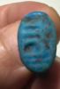 Picture of ANCIENT EGYPT.  FAIENCE RING. AMARNA. TIME OF KING TUTANKHAMUN. 1340 B.C .