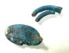 Picture of ANCIENT EGYPT.  FAIENCE RING. AMARNA. TIME OF KING TUTANKHAMUN. 1340 B.C .