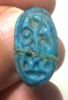 Picture of ANCIENT EGYPT.  FAIENCE RING. AMARNA. TIME OF KING TUTANKHAMUN. 1340 B.C .