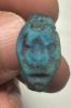 Picture of ANCIENT EGYPT.  FAIENCE RING. AMARNA. TIME OF KING TUTANKHAMUN. 1340 B.C .    NAME OF KING TUTANKHAMUN