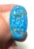 Picture of ANCIENT EGYPT.  FAIENCE RING. AMARNA. TIME OF KING TUTANKHAMUN. 1340 B.C .    NAME OF KING TUTANKHAMUN